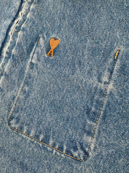 2026 New Model Heart A Embroidered Denim Jacket (BB877-B70)