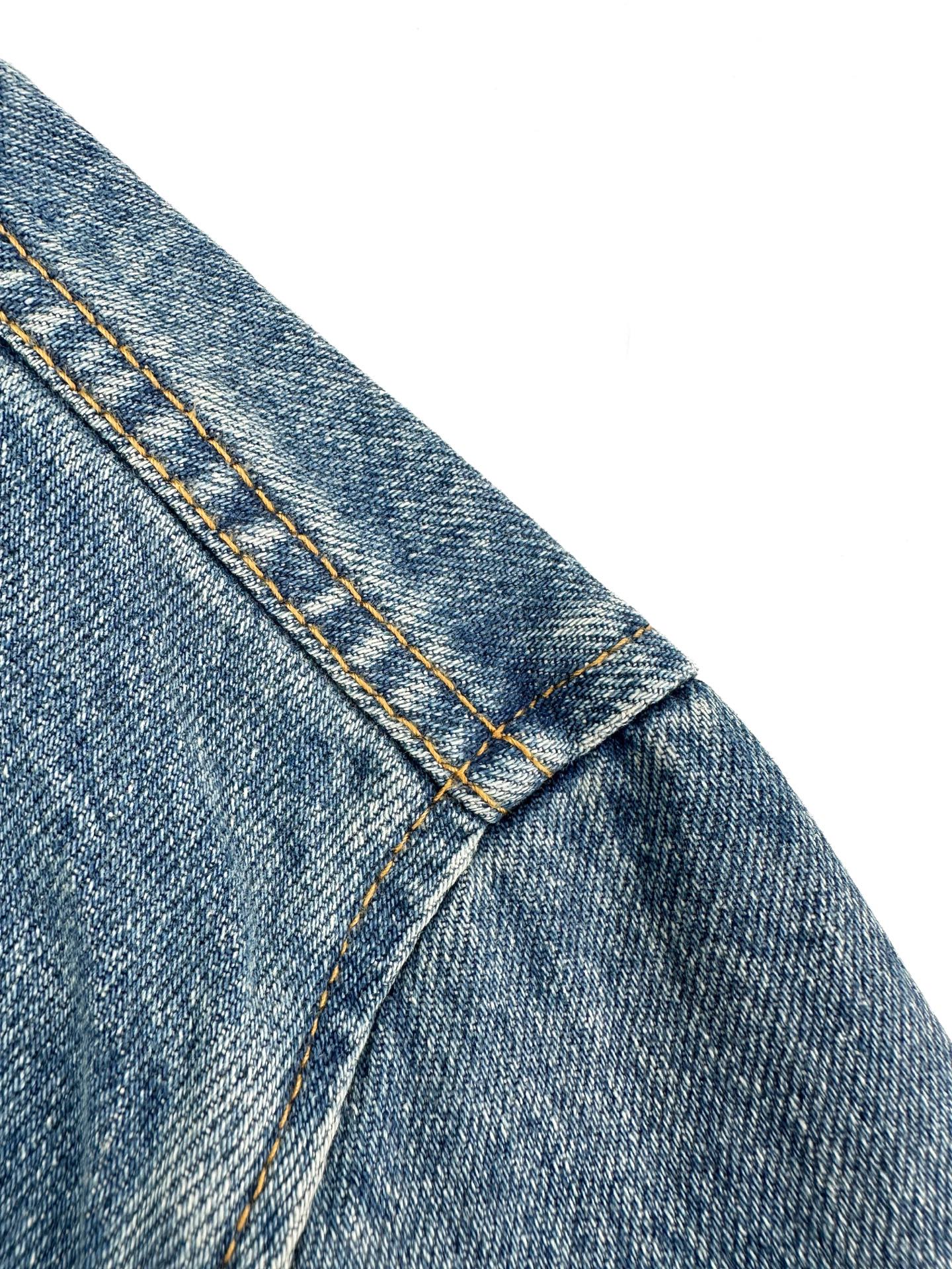 2026 New Model Heart A Embroidered Denim Jacket (BB877-B70)