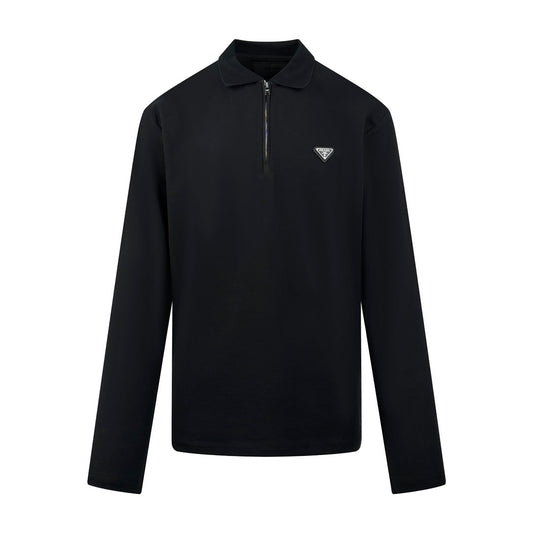 2026 New Model Triangle Brand Polo Long Sleeve Shirt (24066-A70)