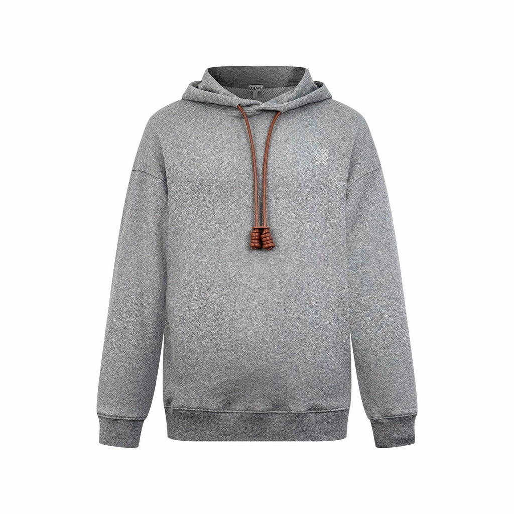 2026 New Style Way Leather Embroidered Hooded Sweatshirt (25196-B10)