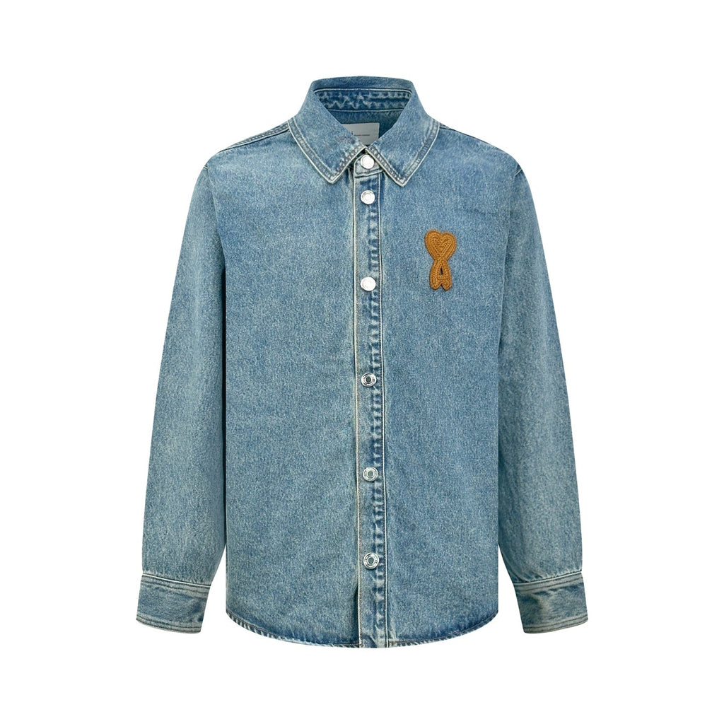 2026 New Model Heart A Knitted Love Denim Jacket (BB864-B70)
