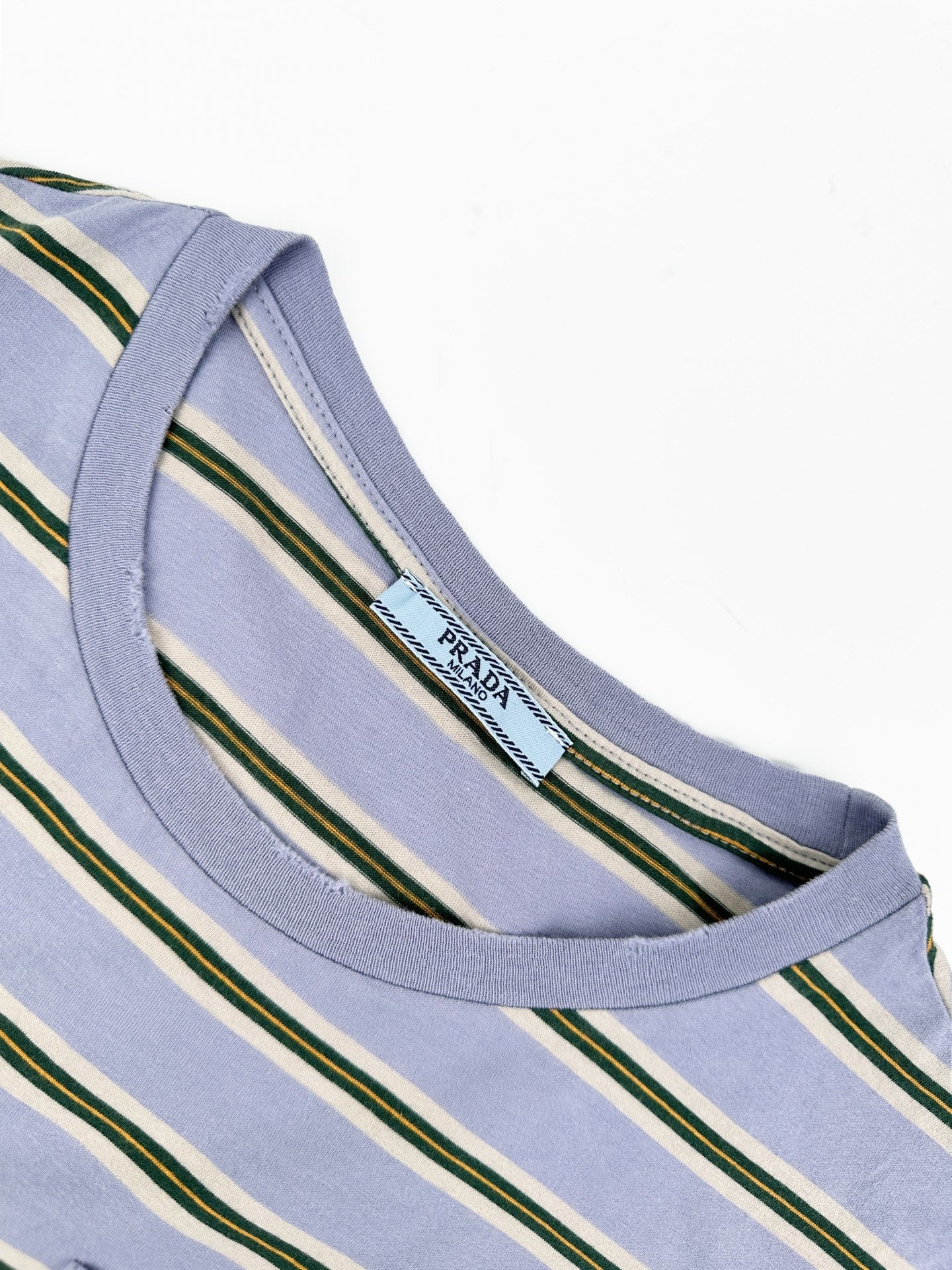 2026 Women's Triangle Brand Logo Striped Short Sleeve (FF791)