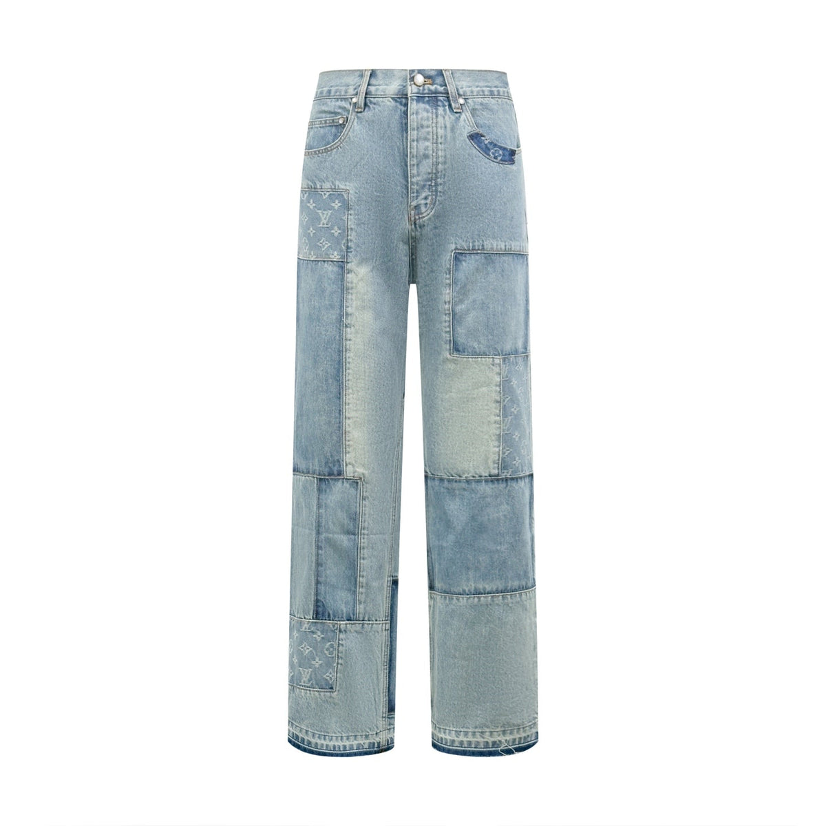 2026 new model LY logo patchwork jeans (BB885-C15)