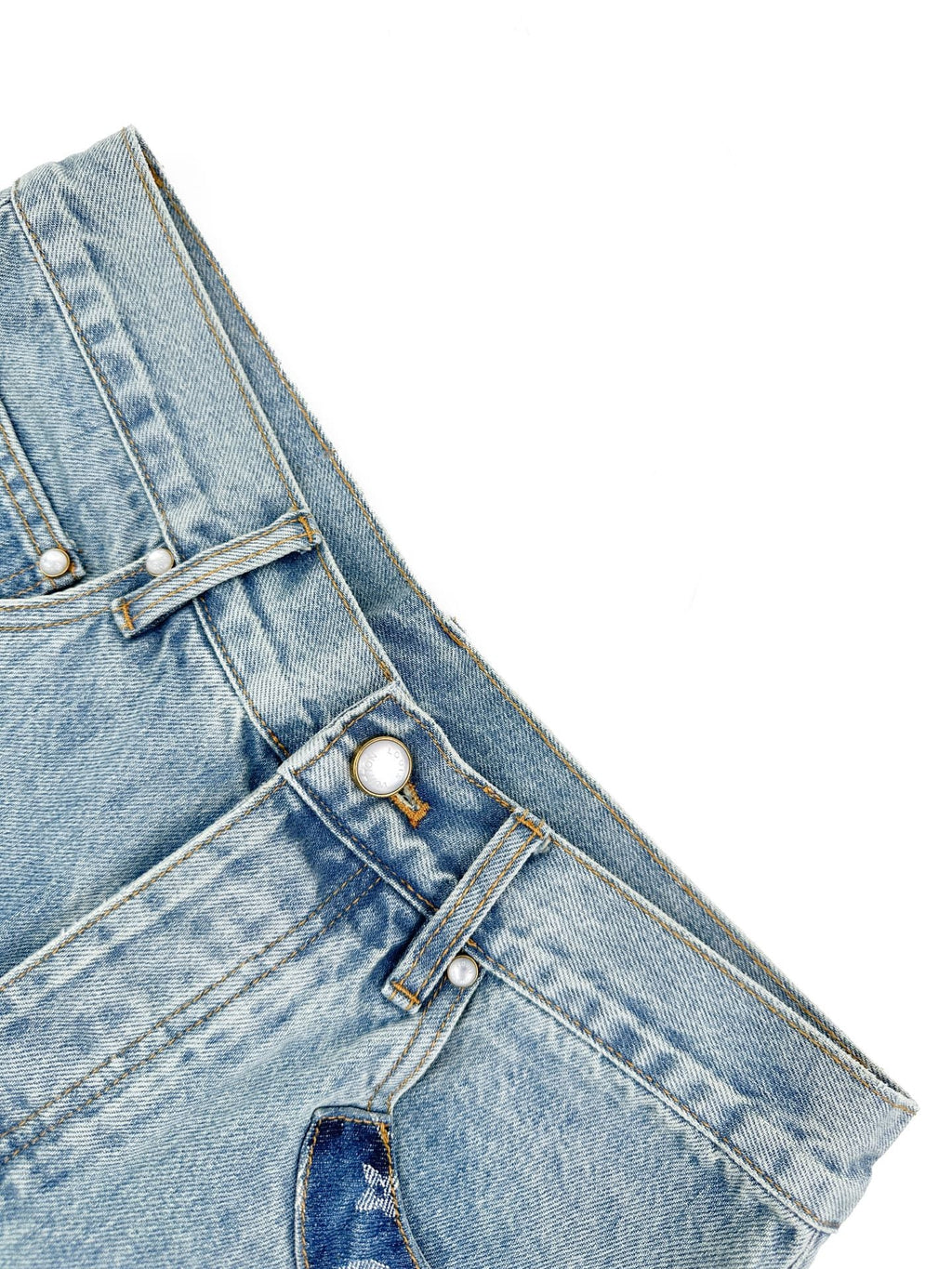 2026 new model LY logo patchwork jeans (BB885-C15)