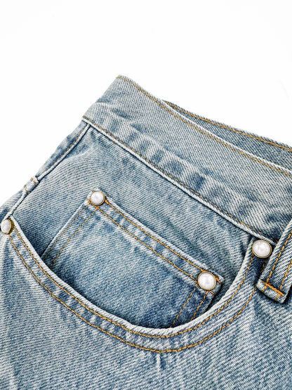 2026 new model LY logo patchwork jeans (BB885-C15)