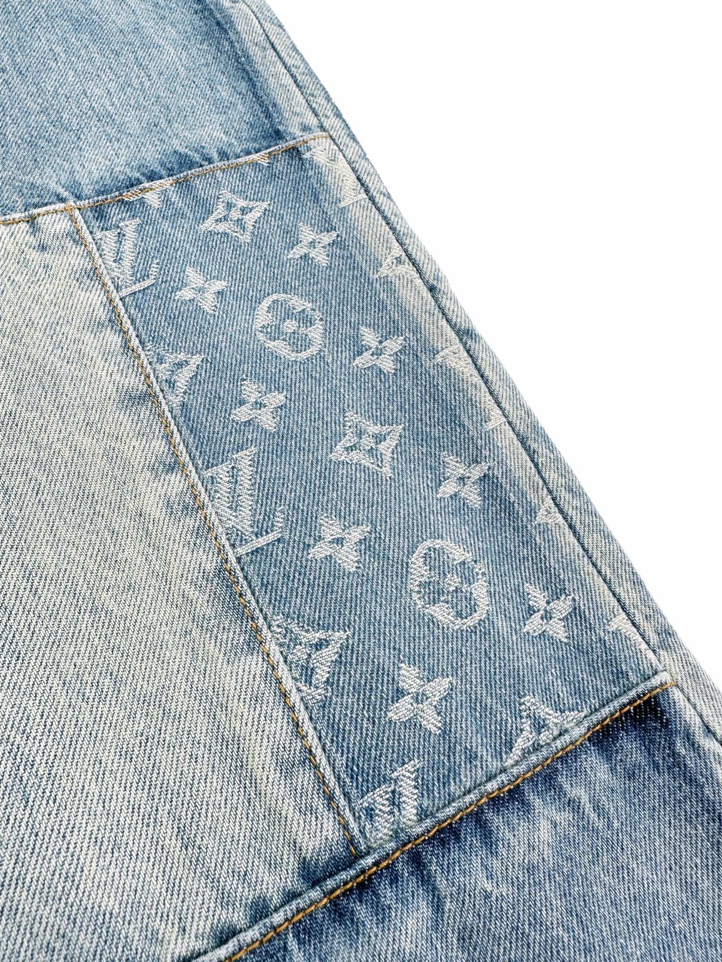 2026 new model LY logo patchwork jeans (BB885-C15)