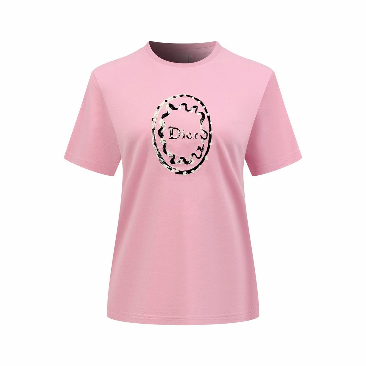 2026 Women's CD Embroidered Short Sleeve (DD168)