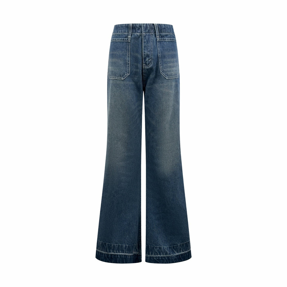 2026 Women's Ce Logo Flared Denim Jeans (EE427)