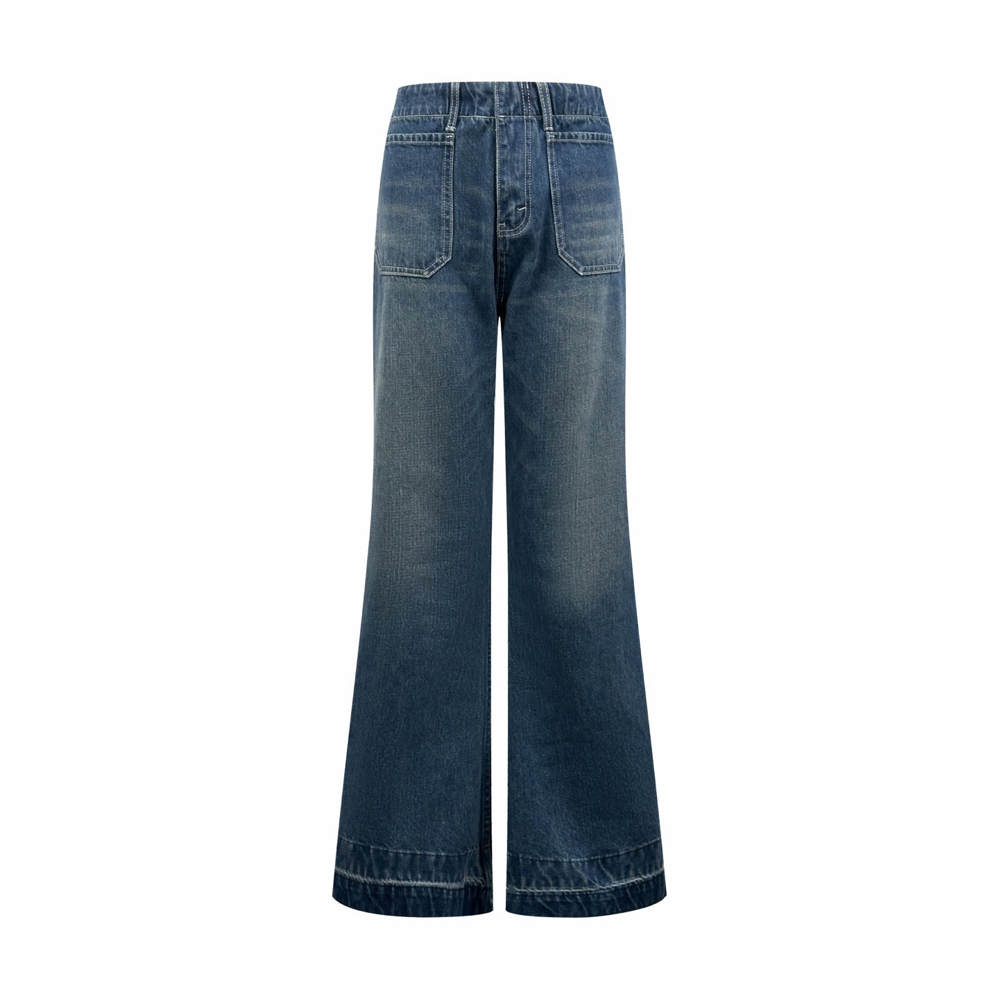 2026 Women's Ce Logo Flared Denim Jeans (EE427)