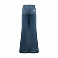 2026 Women's Ce Logo Flared Denim Jeans (EE427)