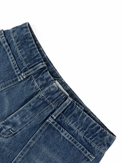 2026 Women's Ce Logo Flared Denim Jeans (EE427)