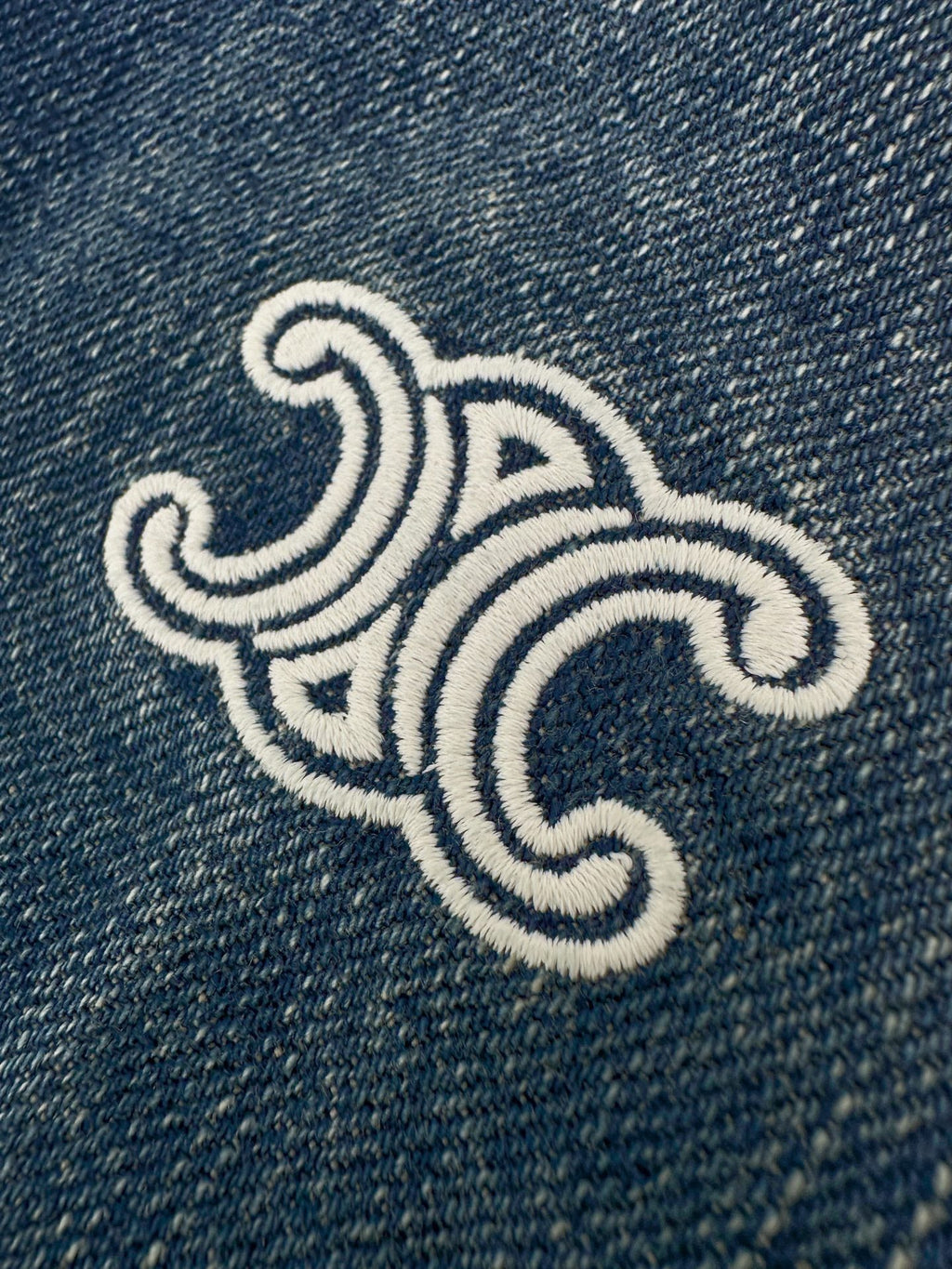2026 Women's Ce Logo Flared Denim Jeans (EE427)