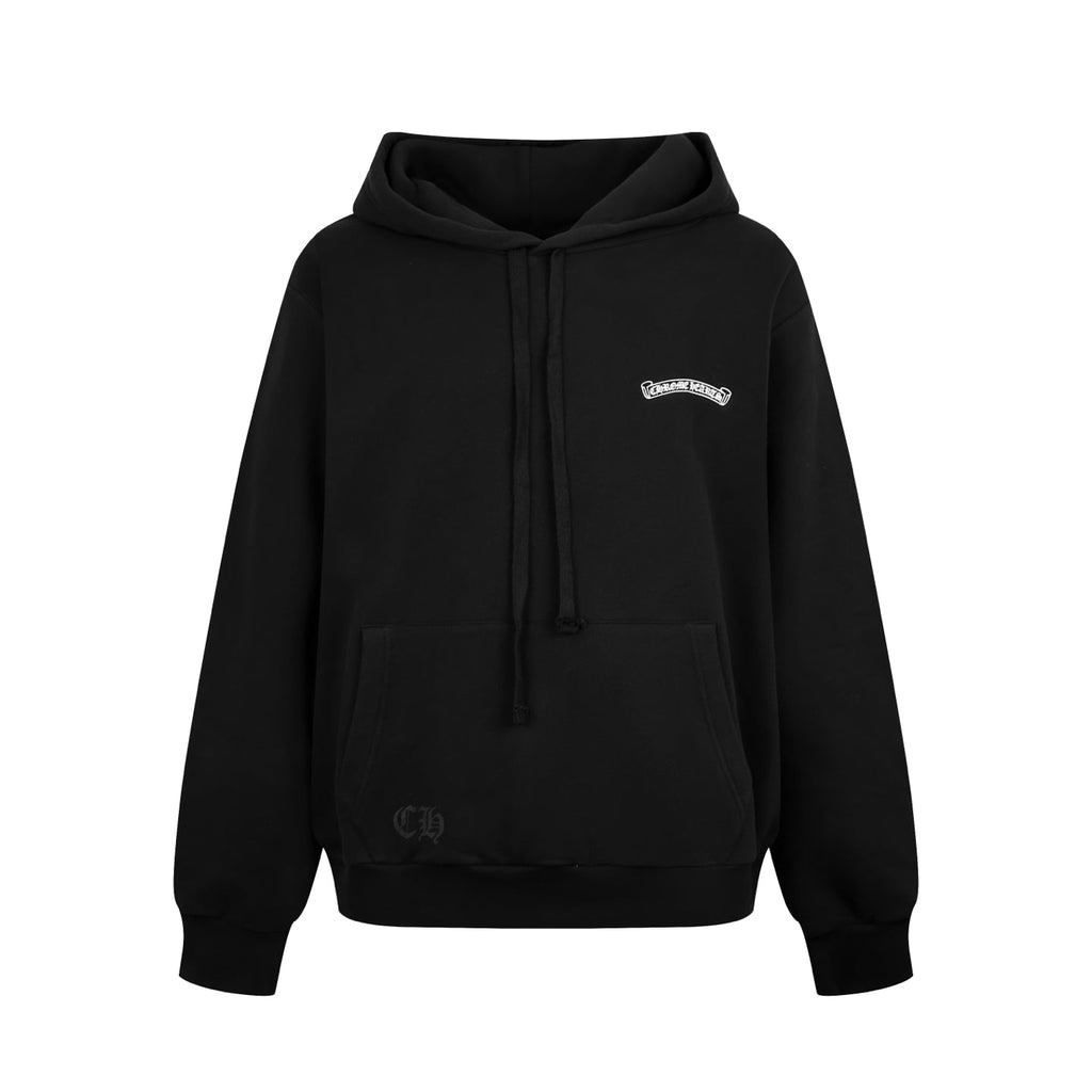 2026 New Model CH Cross-Design Printed Hooded Sweatshirt (AA676-B10)
