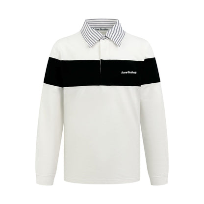 2026 New Model Acn Embroidered Stripes Polo Neck Long Sleeve (BB913-A95)