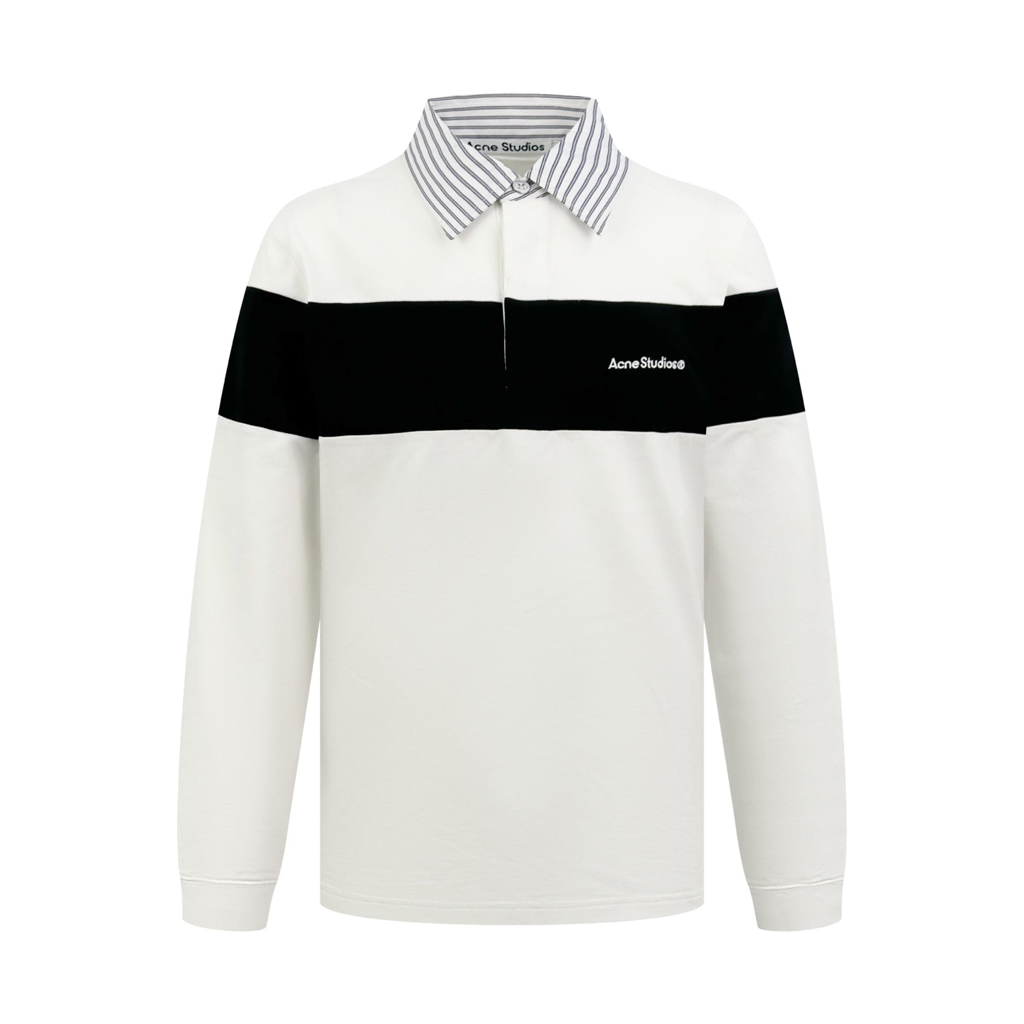 2026 New Model Acn Embroidered Stripes Polo Neck Long Sleeve (BB913-A95)
