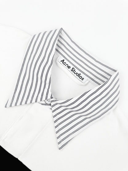 2026 New Model Acn Embroidered Stripes Polo Neck Long Sleeve (BB913-A95)