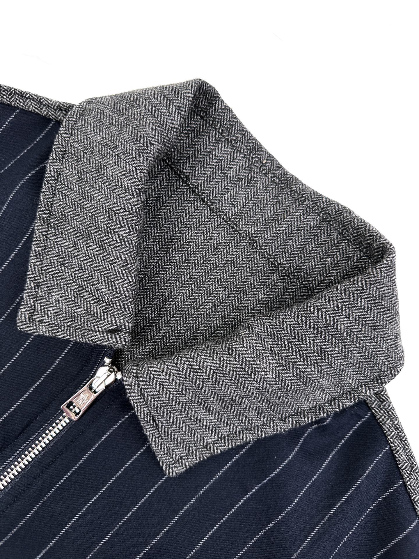 2026 New Model Mon Wool Plaid Zipper Jacket (AA667-B95)