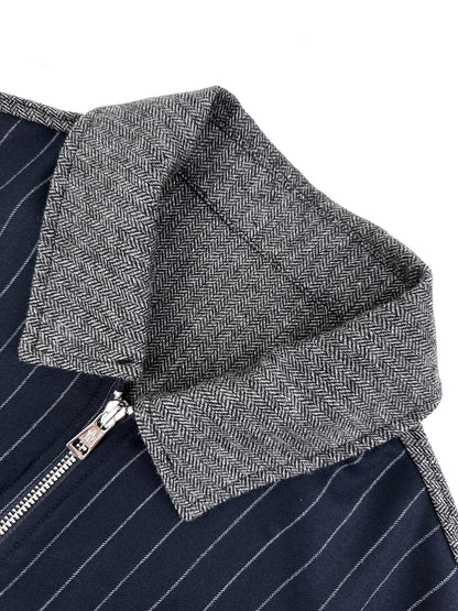 2026 New Model Mon Wool Plaid Zipper Jacket (AA667-B95)