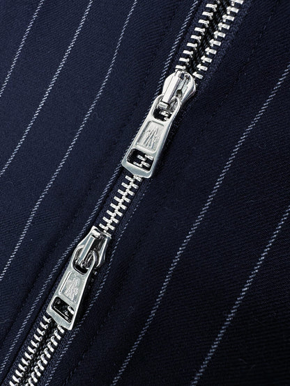 2026 New Model Mon Wool Plaid Zipper Jacket (AA667-B95)