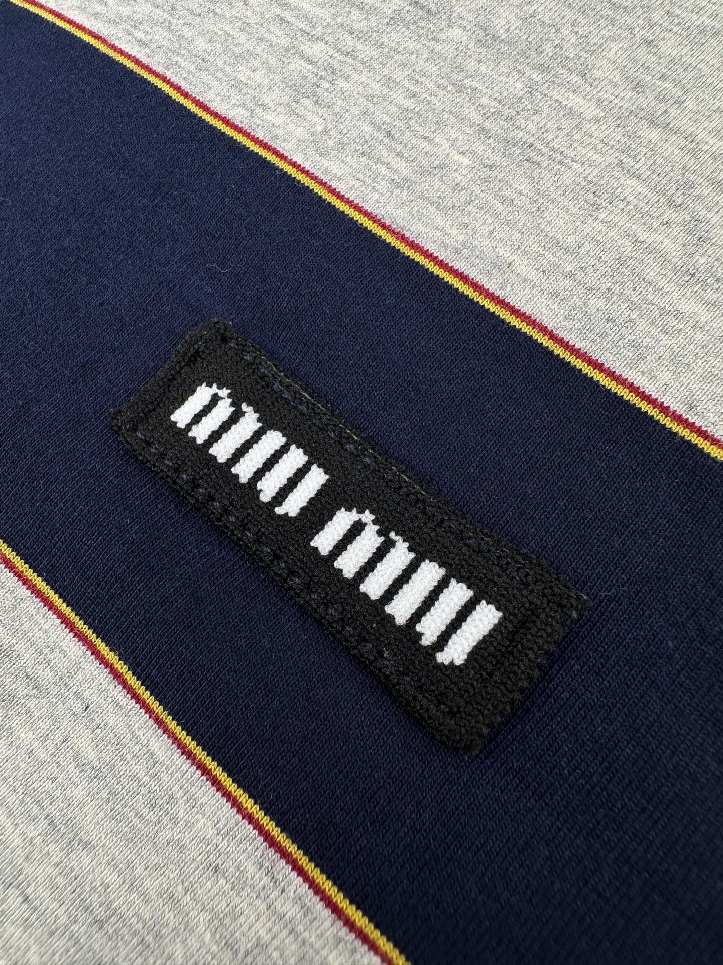 2026 Women's MM Logo Striped Hooded Coat (DD155)