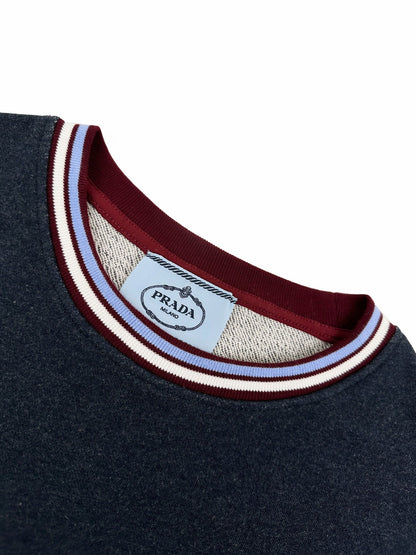 2026 Women's Triangle Brand Logo Striped T-Shirt (FF771)
