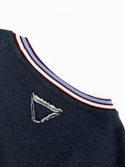 2026 Women's Triangle Brand Logo Striped T-Shirt (FF771)