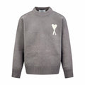 2026 New Model Heart A Heart Patterned Round-neck Sweater (25374-B15)