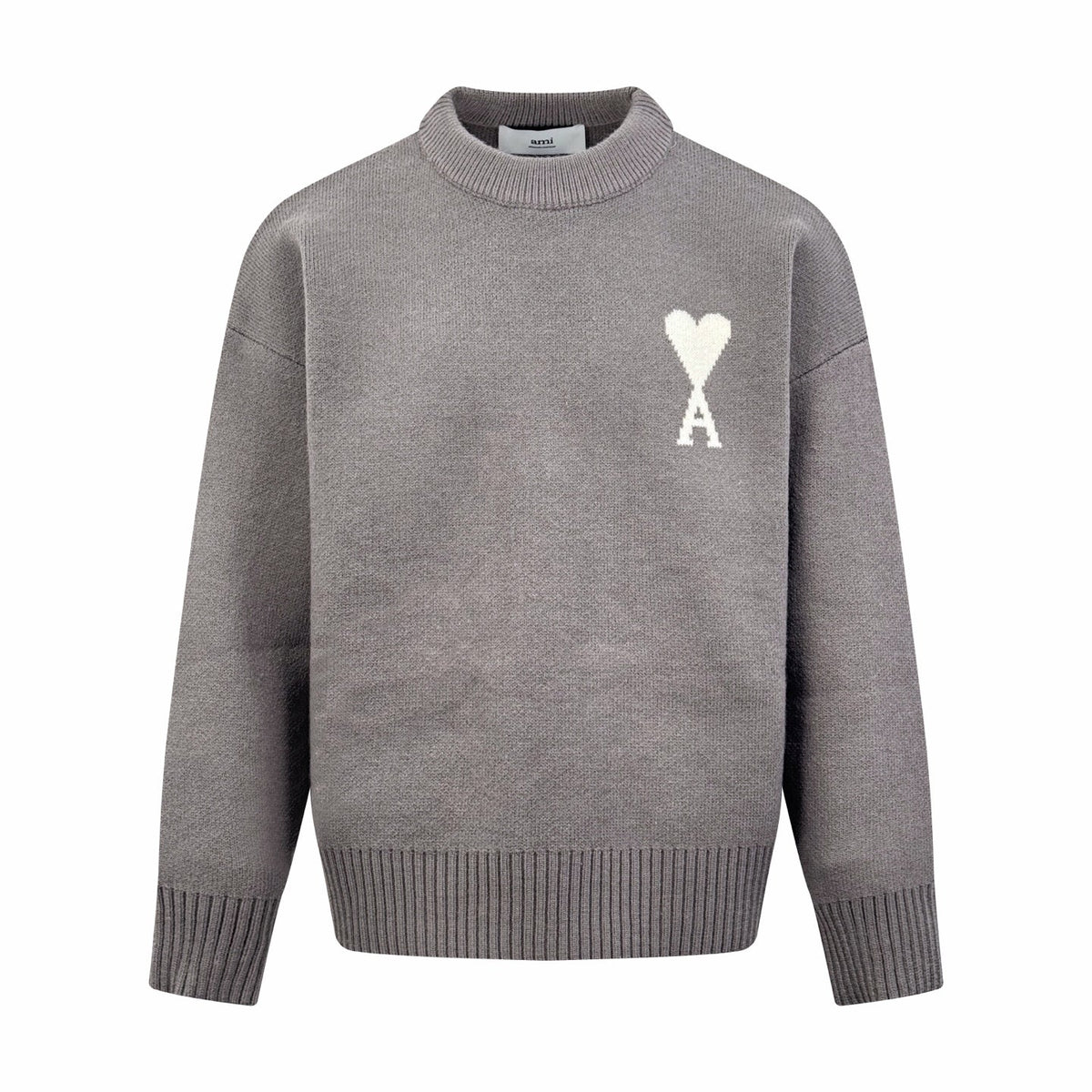 2026 New Model Heart A Heart Patterned Round-neck Sweater (25374-B15)