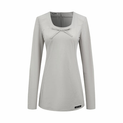 2026 Women's MM Logo Bow Dress (FF801)