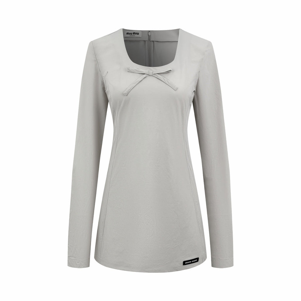 2026 Women's MM Logo Bow Dress (FF801)