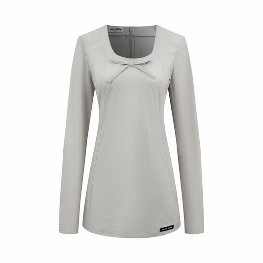 2026 Women's MM Logo Bow Dress (FF801)