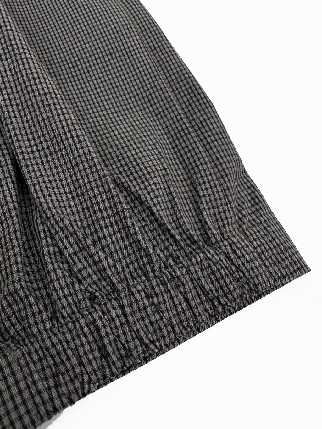 2026 Women's MM Logo Check Pattern Zip-Up Coat (FF797)