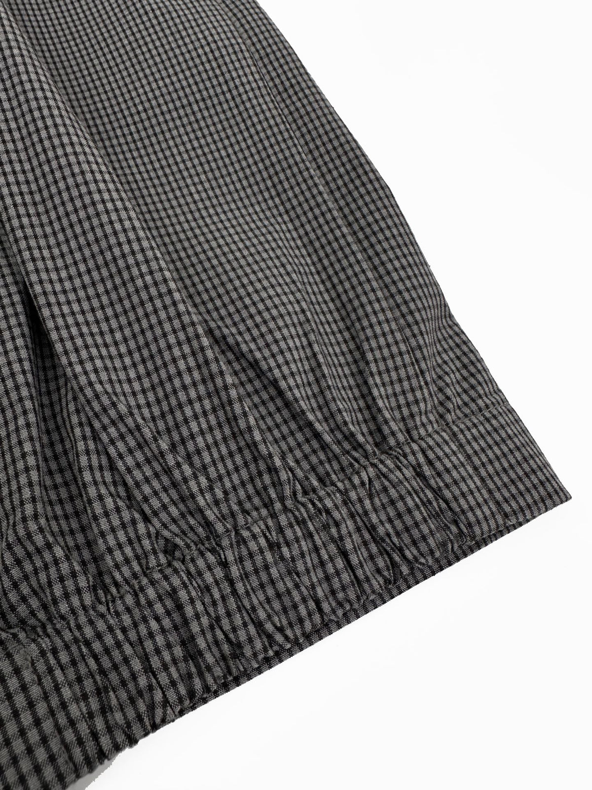 2026 Women's MM Logo Check Pattern Zip-Up Coat (FF797)