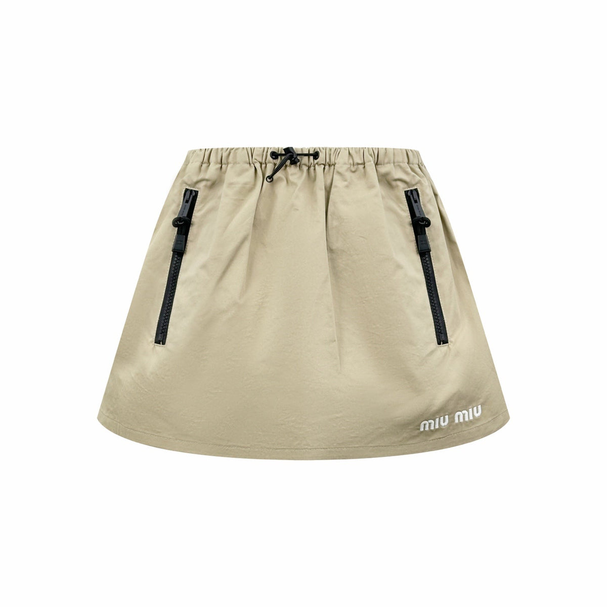 2026 Women's MM Logo Drawstring Mini Skirt (FF807)