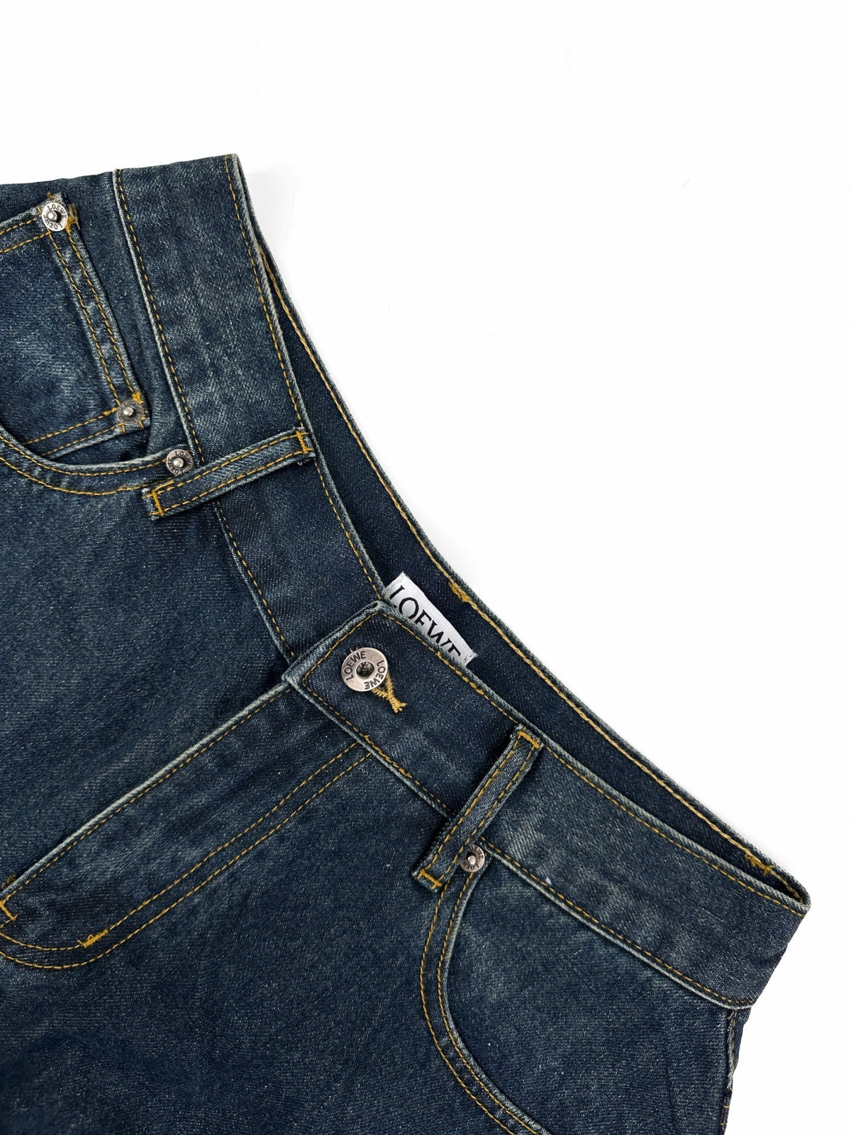 2026 Women's Way Leather Asymmetric Jeans (DD178)