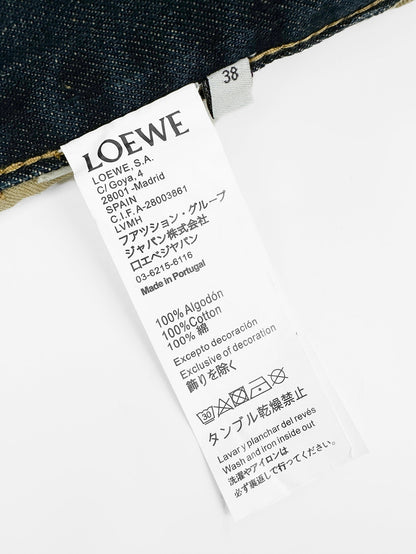 2026 Women's Way Leather Asymmetric Jeans (DD178)