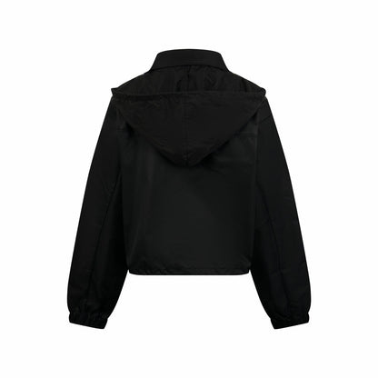 2026 Women's Triangle Brand Hooded Zip-Up Coat (DD169)