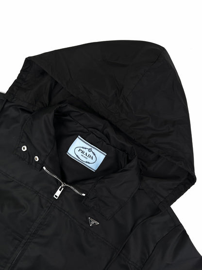 2026 Women's Triangle Brand Hooded Zip-Up Coat (DD169)
