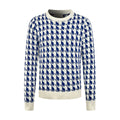 2026 New Style CD Embroidered Peacock Pattern Plaid Knitted Sweater (AA640-B40)