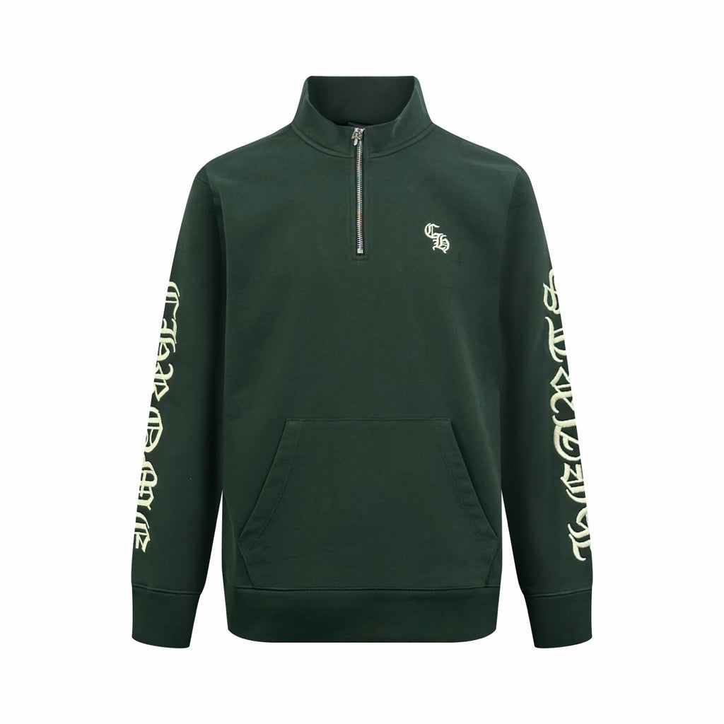 2026 Women's CH Embroidered Half-Zip Long-Sleeve (DD136)
