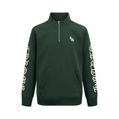 2026 Women's CH Embroidered Half-Zip Long-Sleeve (DD136)