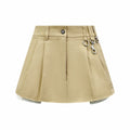 2026 Women's MM Logo Metallic Short Skirt (FF796)