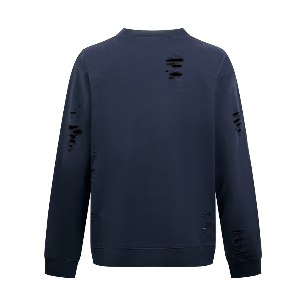 2026 New Model Acn Hole-Embossed Vintage Logo Sweatshirt (AA695-A90)
