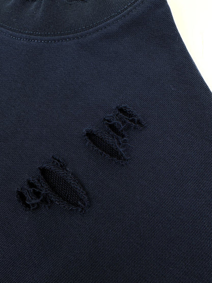 2026 New Model Acn Hole-Embossed Vintage Logo Sweatshirt (AA695-A90)