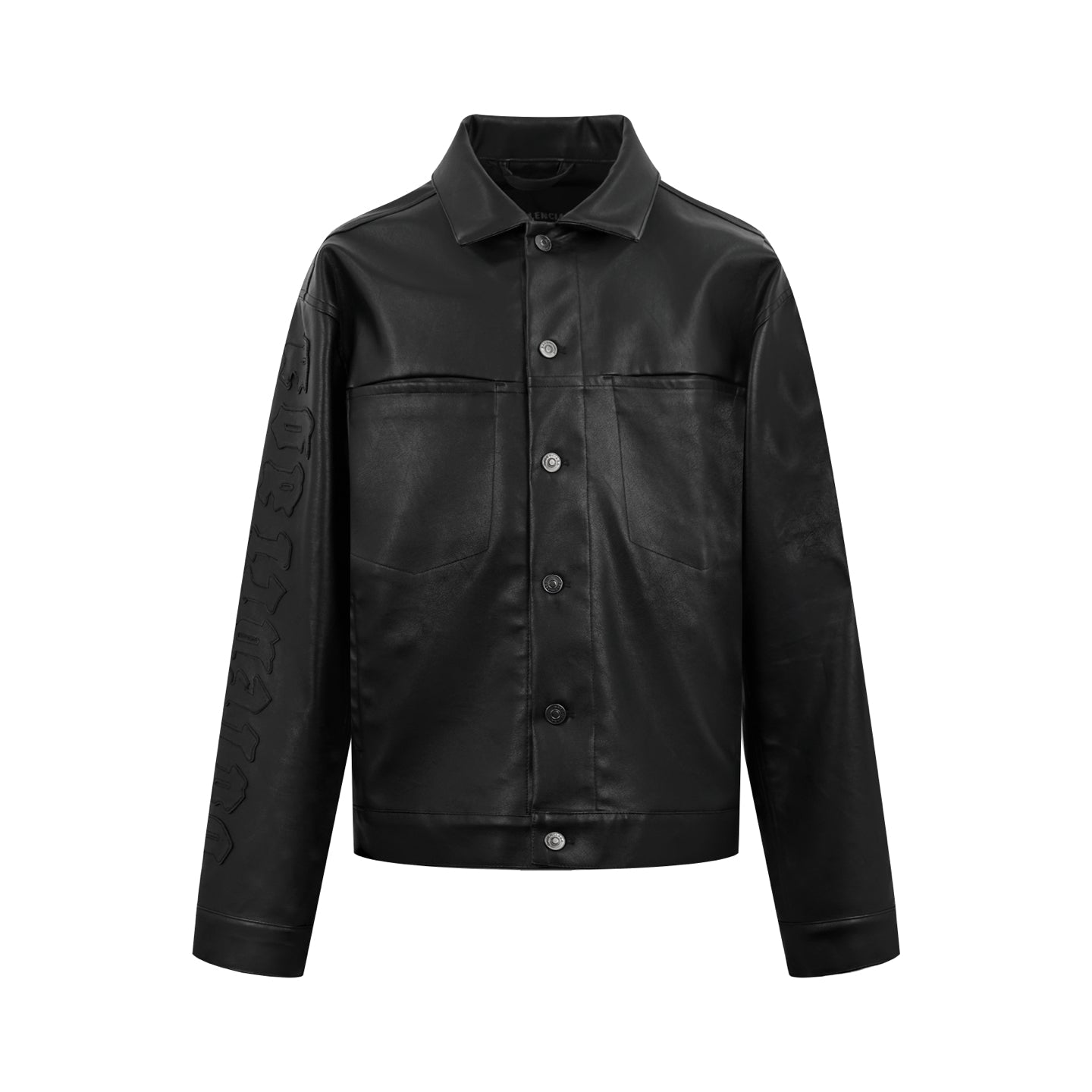 2026 New Model Balen Embroidered Leather Jacket (AA660-C40)