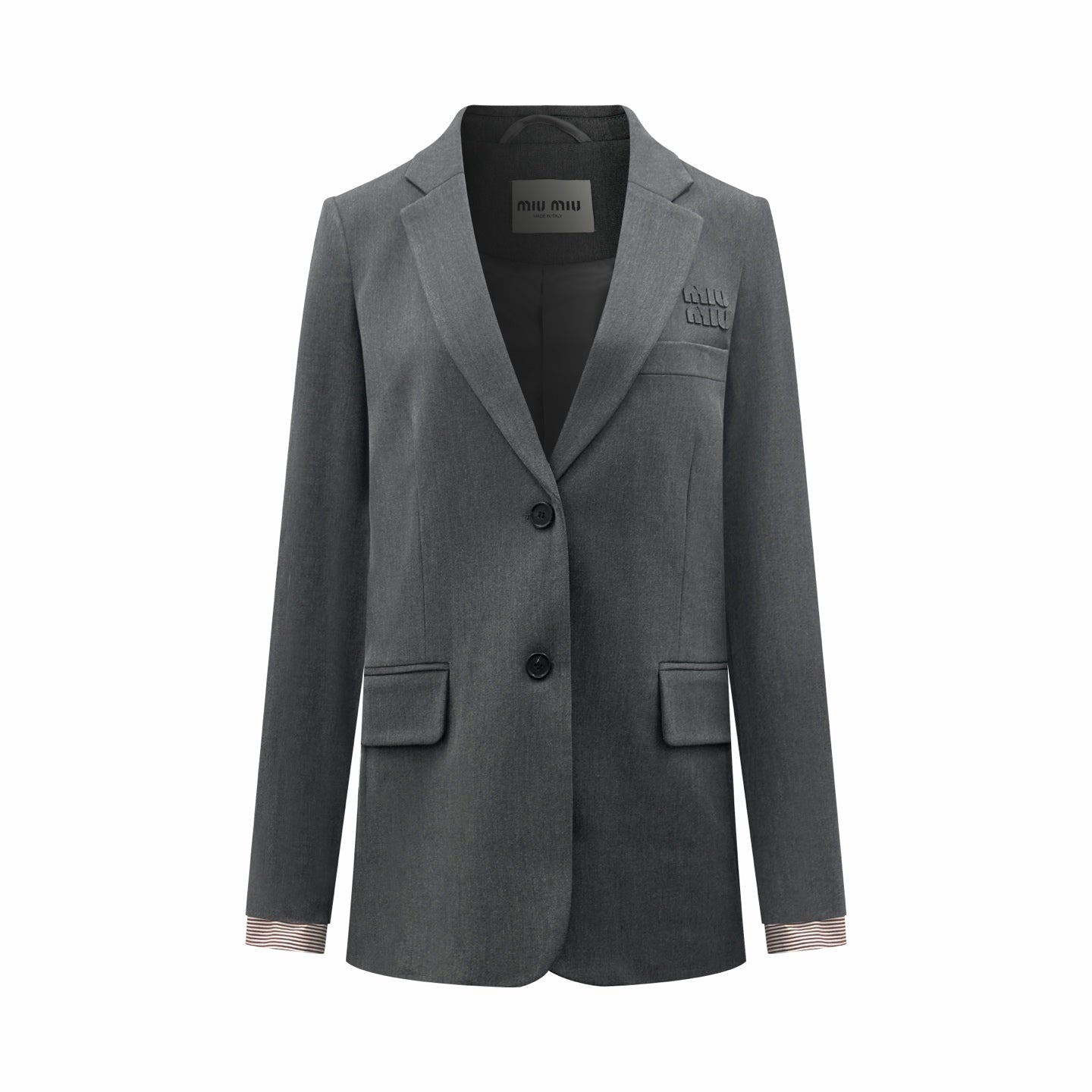 2026 Women's MM Logo Single-Piece Wool Suit (EE430)
