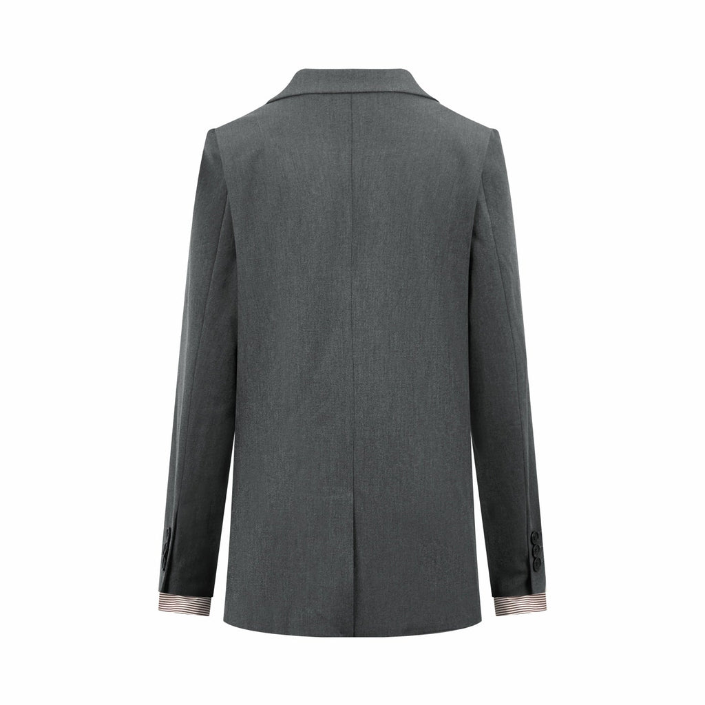 2026 Women's MM Logo Single-Piece Wool Suit (EE430)