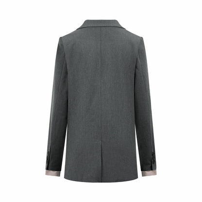 2026 Women's MM Logo Single-Piece Wool Suit (EE430)