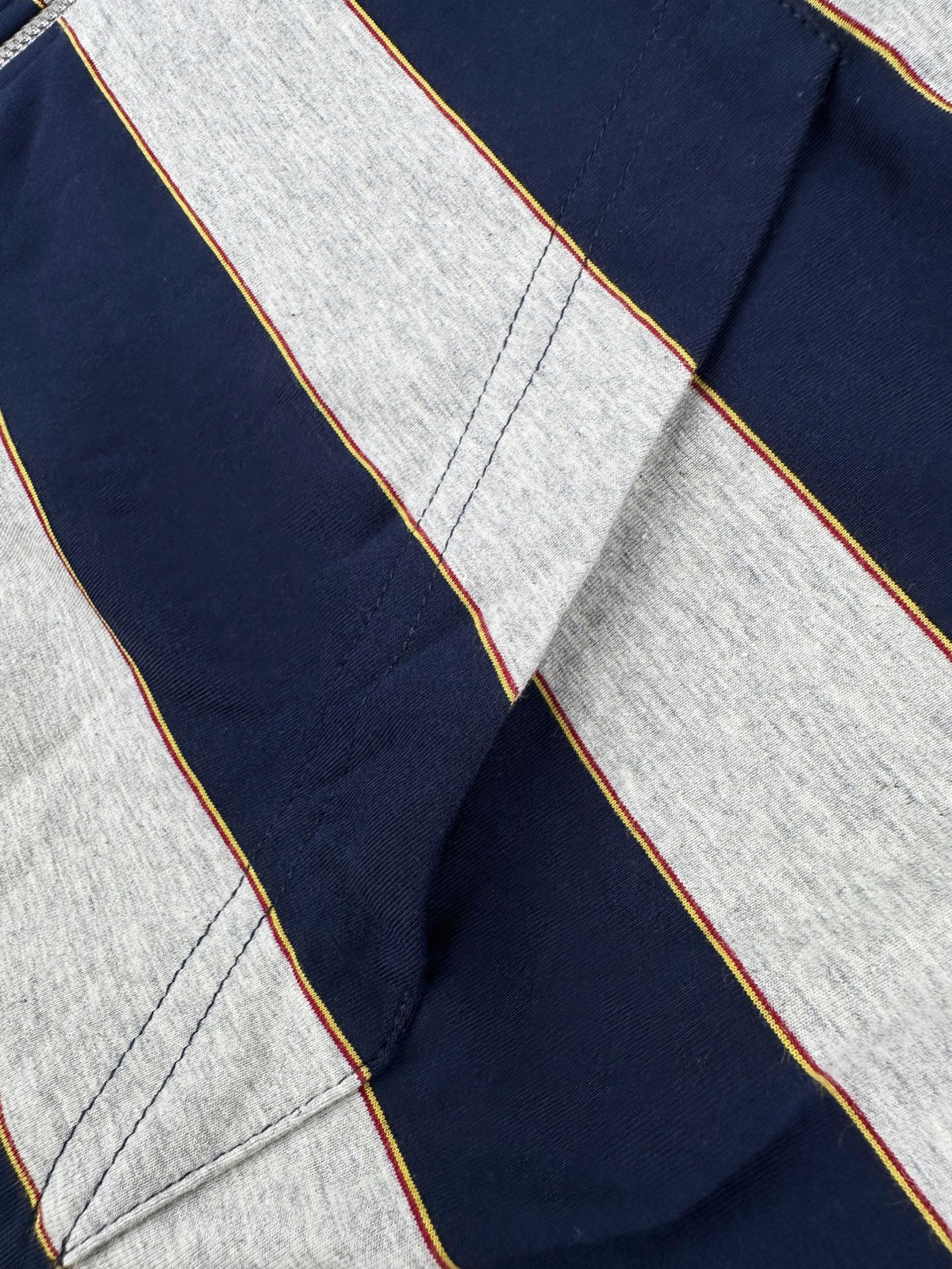 2026 New Model MM Logo Striped Hooded Coat (AA672-B75)