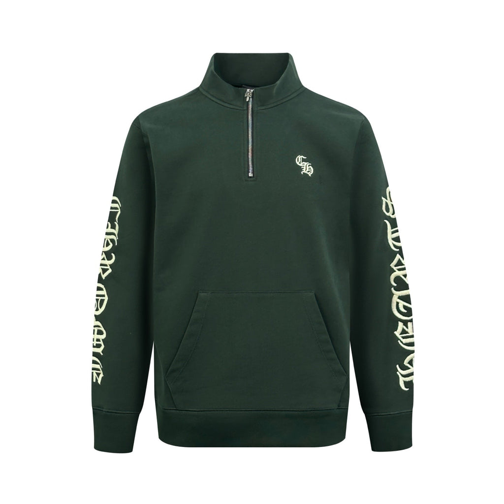 2026 New Model CH Embroidered Half-Zip Long-Sleeve (AA626-B35)